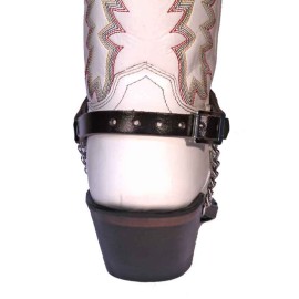 Boot Straps - Oval Dark Brown