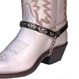 Boot Straps - Oval Dark Brown