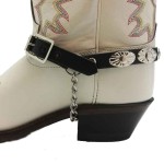 Boot Straps - Oval Black