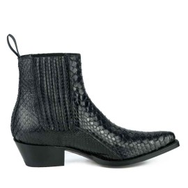 Mayura Marie 2496 Black Snakeskin
