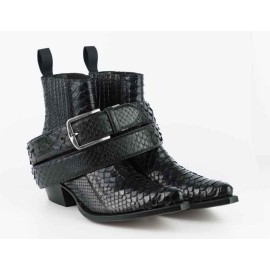Mayura Marie 2496 Black Snakeskin