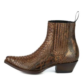 Mayura Marie 2496 Cognac Snakeskin