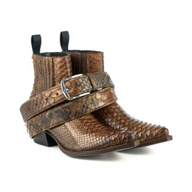 Mayura Marie 2496 Cognac Snakeskin