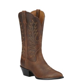 Ariat - Heritage Western R Toe Brown Ladies'