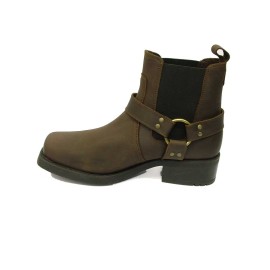 Woodland - Harley Men's Harness Cowboy Boot Brown
