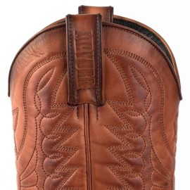 Mayura 1920 Western Biker Boot Cognac