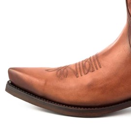 Mayura 1920 Western Biker Boot Cognac