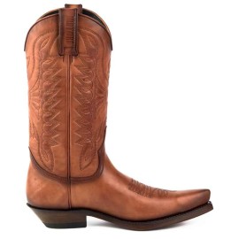 Mayura 1920 Western Biker Boot Cognac