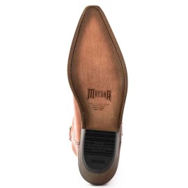Mayura 1920 Western Biker Boot Cognac