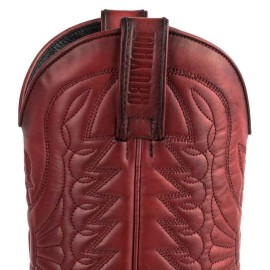 Mayura 1920 Western Biker Boot Vintage Red