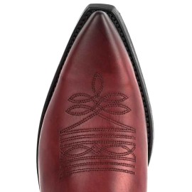 Mayura 1920 Western Biker Boot Vintage Red