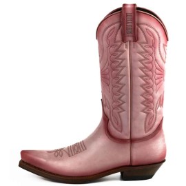 Mayura 1920 Western Biker Boot Rosa