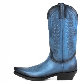Mayura 1920 Western Biker Boot Azul