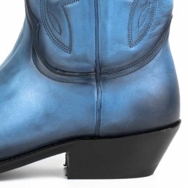 Mayura 1920 Western Biker Boot Azul