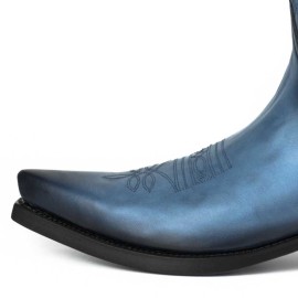 Mayura 1920 Western Biker Boot Azul