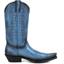 Mayura 1920 Western Biker Boot Azul