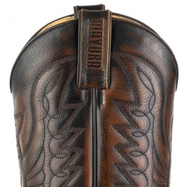 Mayura 1935 2 Tone Brown / Dark Brown Snakeskin