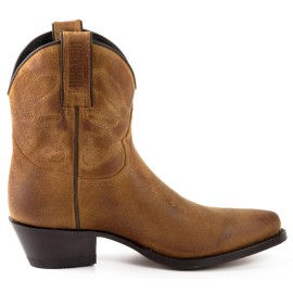 Mayura 2374 Serrapim Whisky Ladies Cowboy Ankle Boots