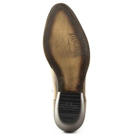 Mayura 2374 Taupe Ladies Cowboy Ankle Boots