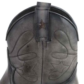 Mayura 2374 Gris Ladies Cowboy Ankle Boots