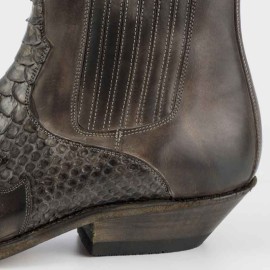 Mayura Rock 2500 Marron Dark Brown Snakeskin
