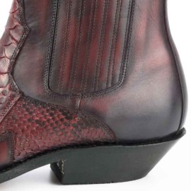 Mayura Rock 2500 Black Cherry Rojo Negro Snakeskin
