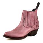 Mayura 2487 Marilyn Rosa Ladies Cowboy Ankle Boots