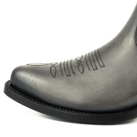 Mayura 2487 Marilyn Gris Ladies Cowboy Ankle Boots
