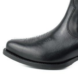 Mayura 2487 Marilyn Negro Ladies Cowboy Ankle Boots