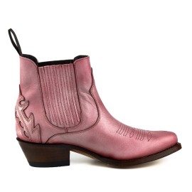 Mayura 2487 Marilyn Rosa Ladies Cowboy Ankle Boots