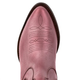 Mayura 2487 Marilyn Rosa Ladies Cowboy Ankle Boots
