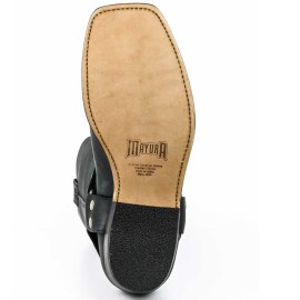 Mayura 004 Ankle Harness Boot Black