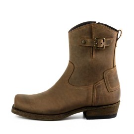 Mayura 005 Ankle Buckle Boot Brown