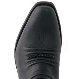 Mayura 007 Cowboy Biker Boot Black