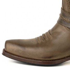 Mayura 007 Cowboy Biker Boot Brown