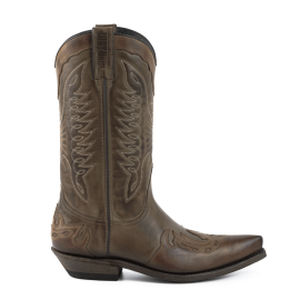 Mayura 017 Cowboy Boot Taupe Ecotan