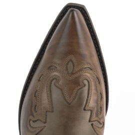 Mayura 017 Cowboy Boot Taupe Ecotan