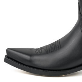 Mayura 1920-C Western Biker Boot Box Black