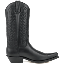 Mayura 1920-C Western Biker Boot Box Black