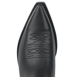 Mayura 1920-C Western Biker Boot Box Black