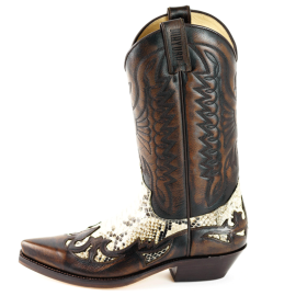 Mayura 1935 Brown/Genuine Snakeskin Natural