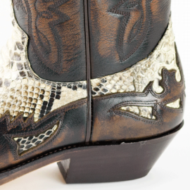 Mayura 1935 Brown/Genuine Snakeskin Natural