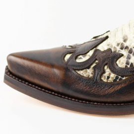 Mayura 1935 Brown/Genuine Snakeskin Natural