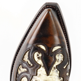 Mayura 1935 Brown/Genuine Snakeskin Natural