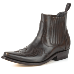 Mayura 021 Western Ankle Boot 2-Tone Brown Old Manchado
