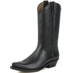 Mayura 1920-C Western Biker Boot Box Black