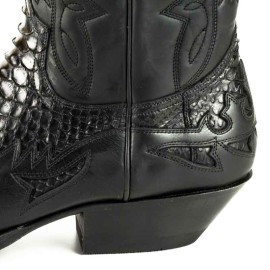 Mayura 1935 Black / Black Genuine Snakeskin
