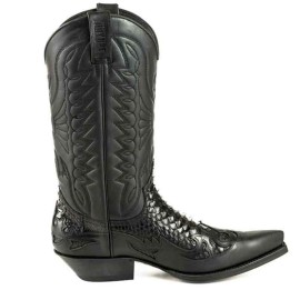 Mayura 1935 Black / Black Genuine Snakeskin