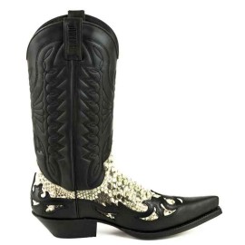 Mayura 1935 Black / White Genuine Snakeskin