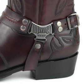 Mayura 2471 Black / Burgundy